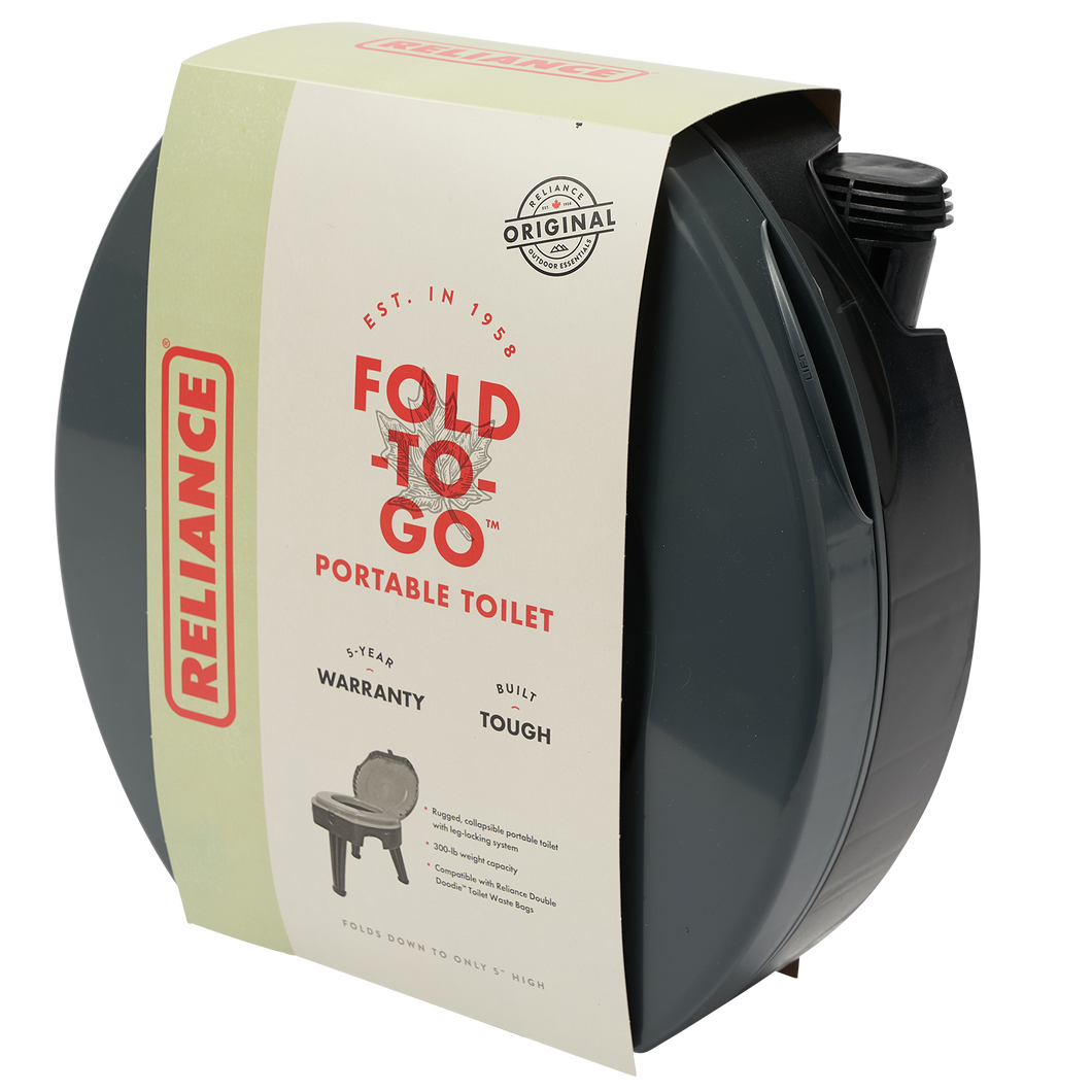 Fold-to-Go Portable Toilet